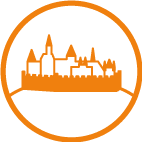 Icon Burg orange