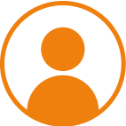 Icon Kontakt orange